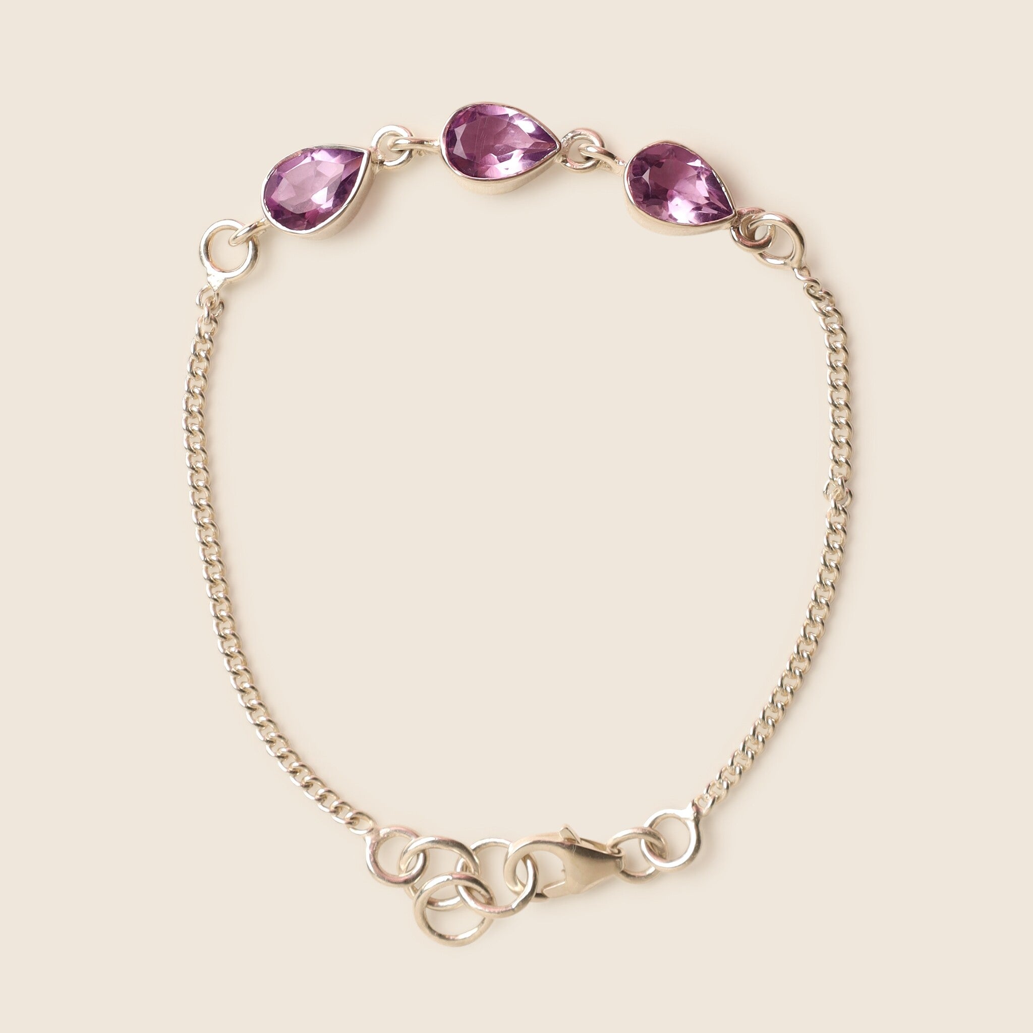 Edelsteen armband dames edelsteen sieraden close up