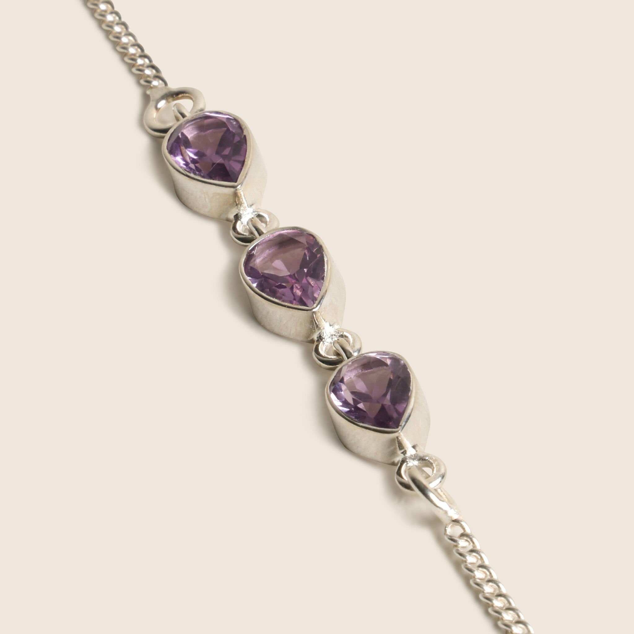 Edelsteen armband dames edelsteen sieraden detail