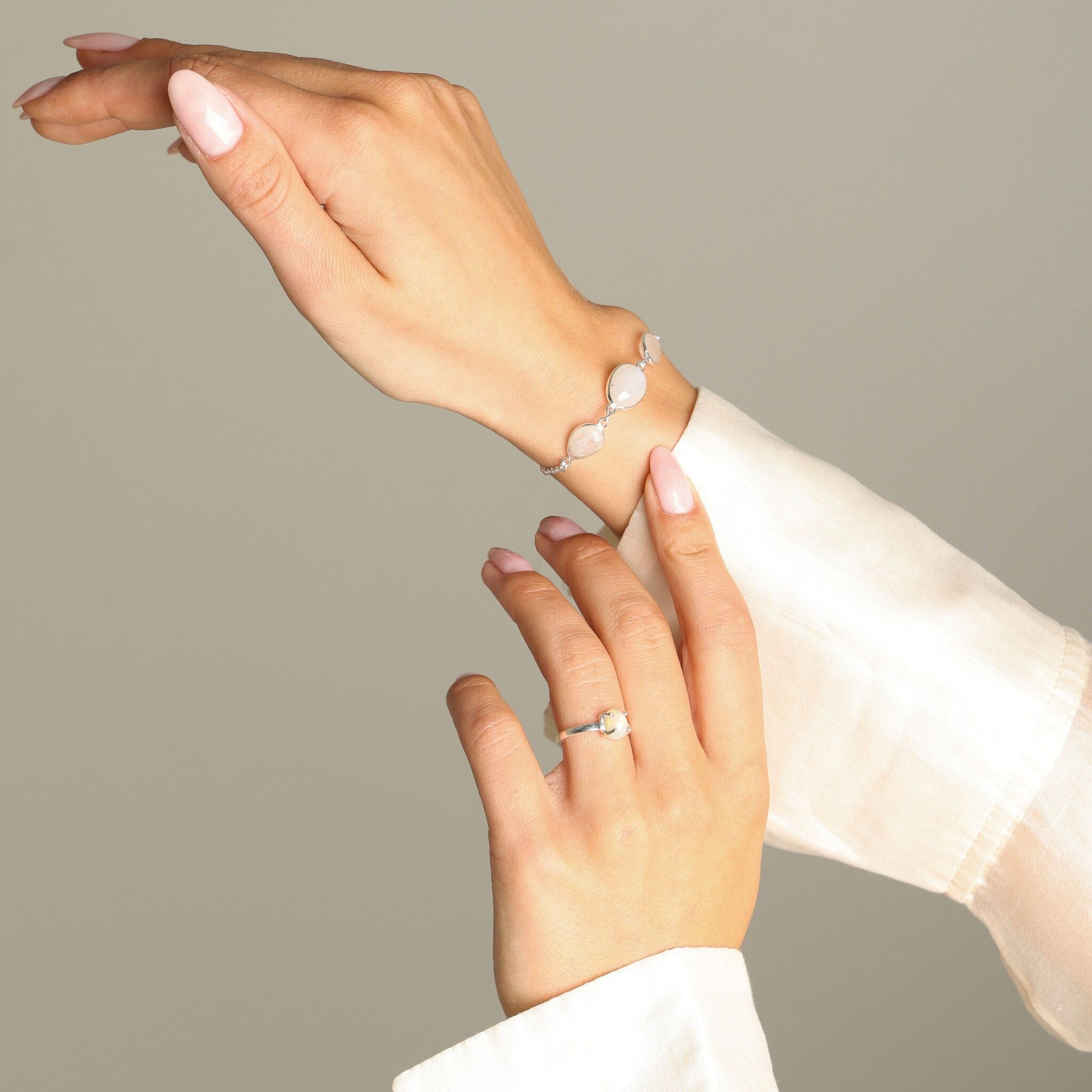 Edelsteen sieraden maansteen