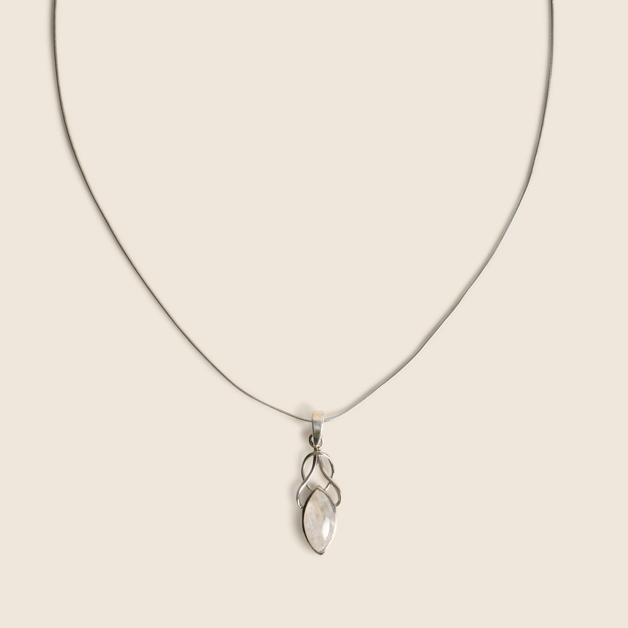 Edelsteen sieraden maansteen detail