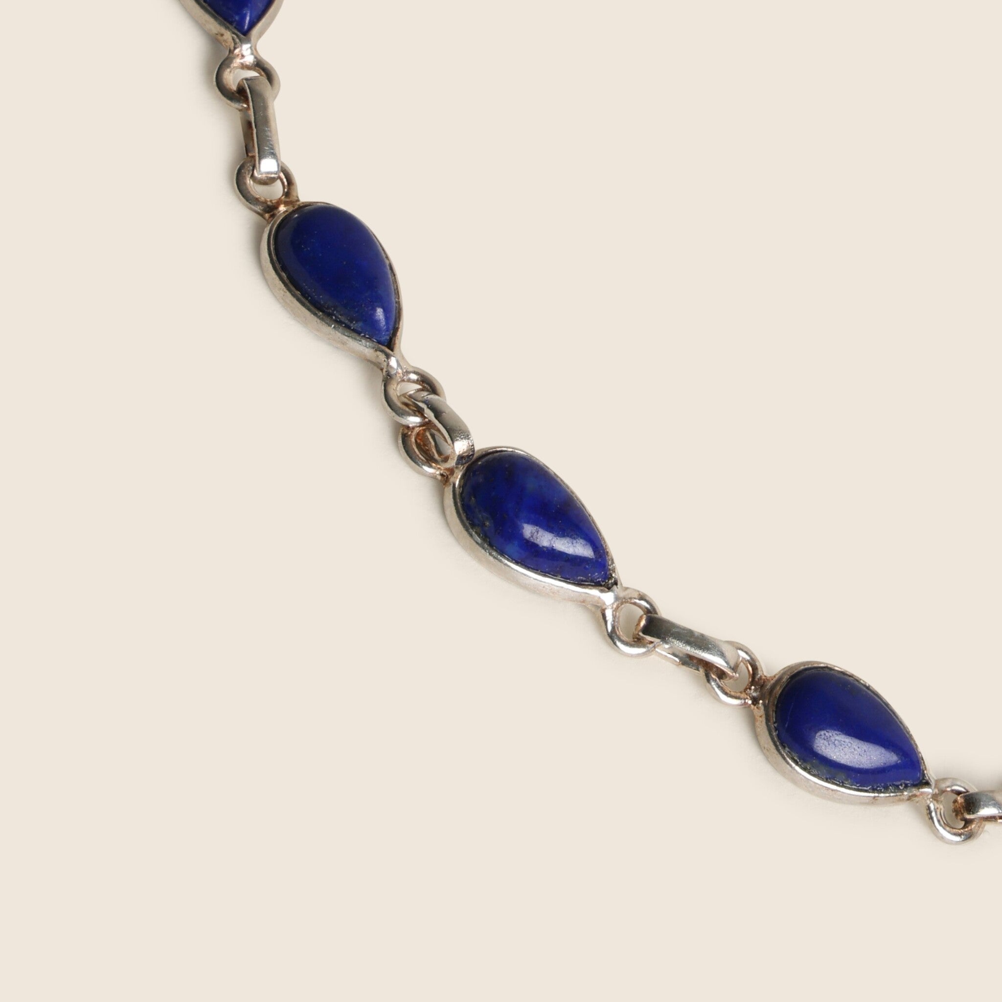 Armband Lapis Liz - 925 sterling zilveren edelsteen sieraden